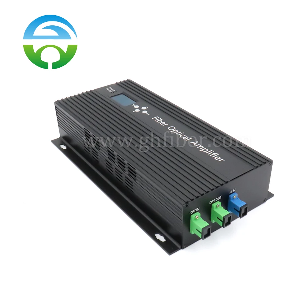 

1550 нм WDM EDFA Усилитель CATV 1x22 Порта Выходная мощность 22 дБм SC/APC Мини-оптический усилитель
