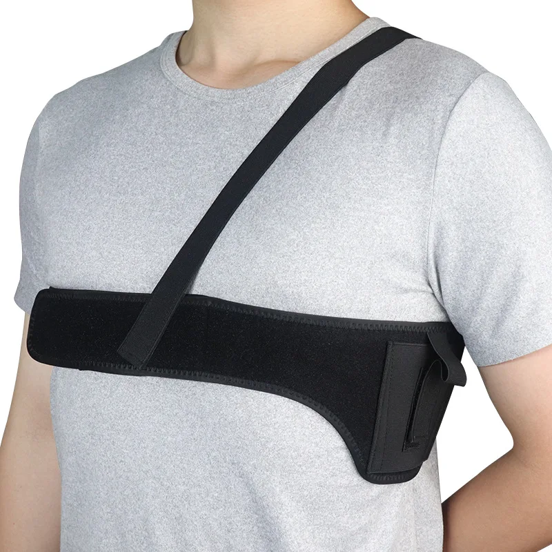 

2026 Shoulder Gun Holster,Underarm Shoulder Hanging Waist Invisible Holster Chest Bag Holster Universal Holsters Black Left