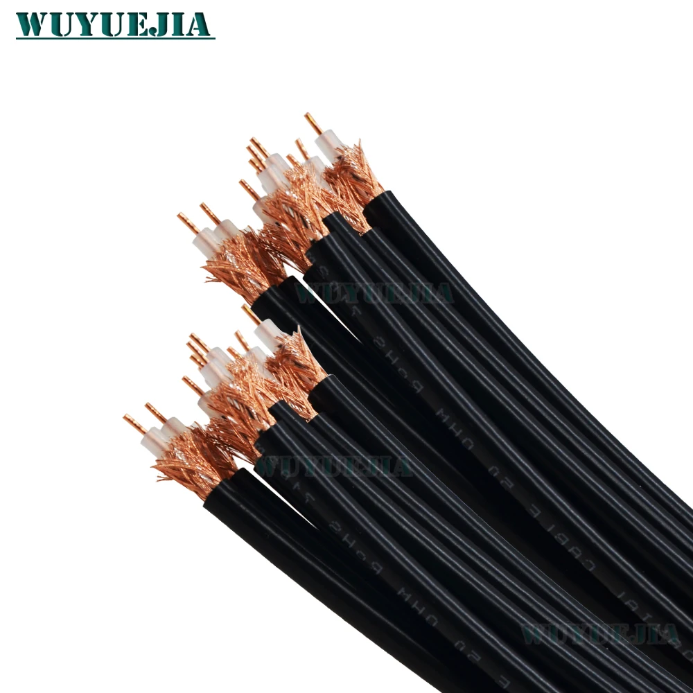 RG58 50-3 Copper RF Coaxial Cable Connector 50 ohm Coax Transceiver Pigtail Wire Cables 1M 2M 3M 5M 10M 20M 30M 50M 100M 200M