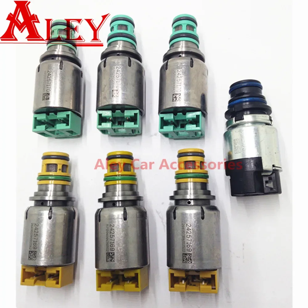 OEM Tested 6T45E 6T40 Control Module Solenoid Programming For CRUZE Latest Version 2012-Up 24257169 24257170 8040953Y01 7PCS