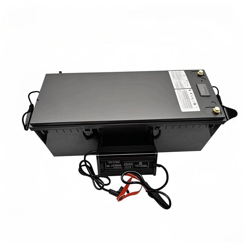 HYL Lithium 36V 100Ah Lifepo4 Battery With BMS APP For Solar System Trolling Motor Boat