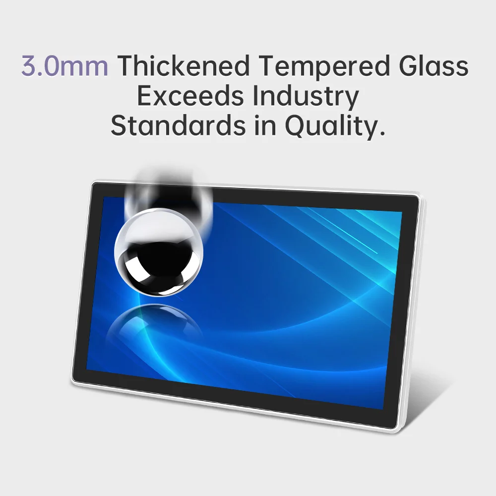 IXHUB 21.5inch 1920*1080 Industrial Embedded Andriod Linux All-in-one Computer Capacitive Touch Screen Ubuntu for vending machin