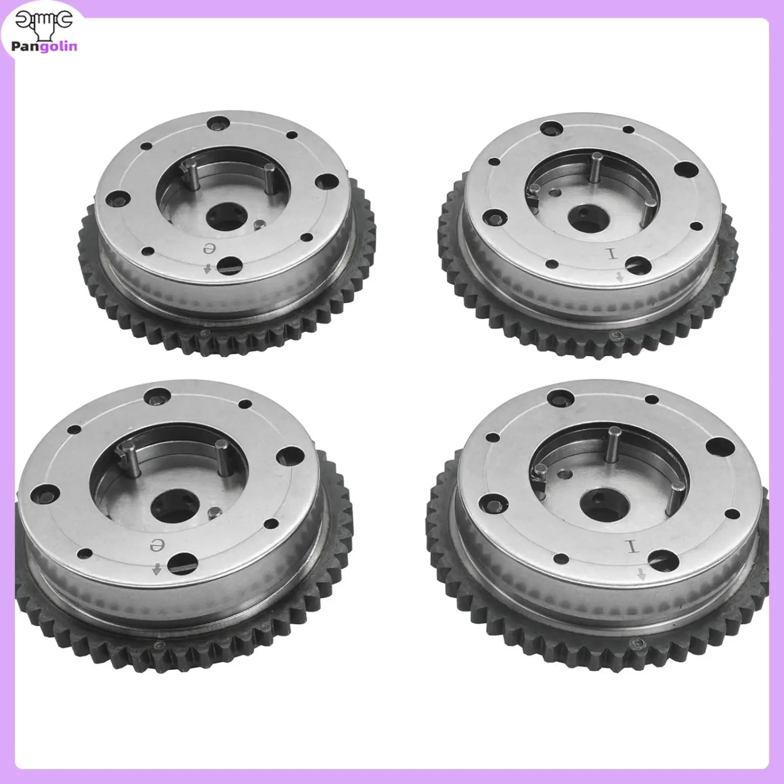 4pcs Engine Variable Valve Timing (VVT) Sprocket Intake & Exhaust For Ford F-150 2021-2021 V6 3.5L ML3Z6C525A ML3Z6256A Parts