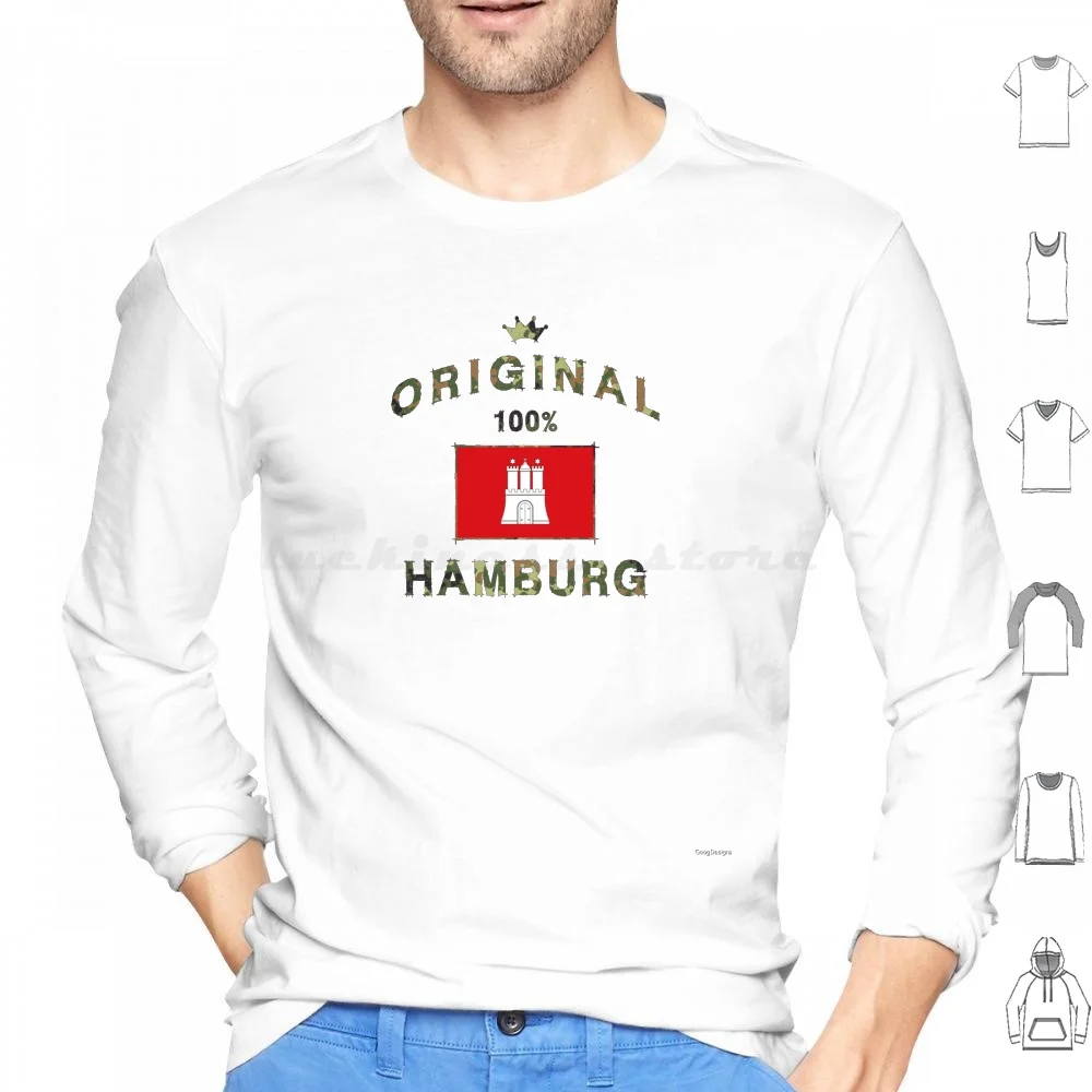 Whether From St. Hoodies Long Sleeve St George Wandsbek Or Mitte Also Suitable As An Outfit For The Reeperbahn Or As A