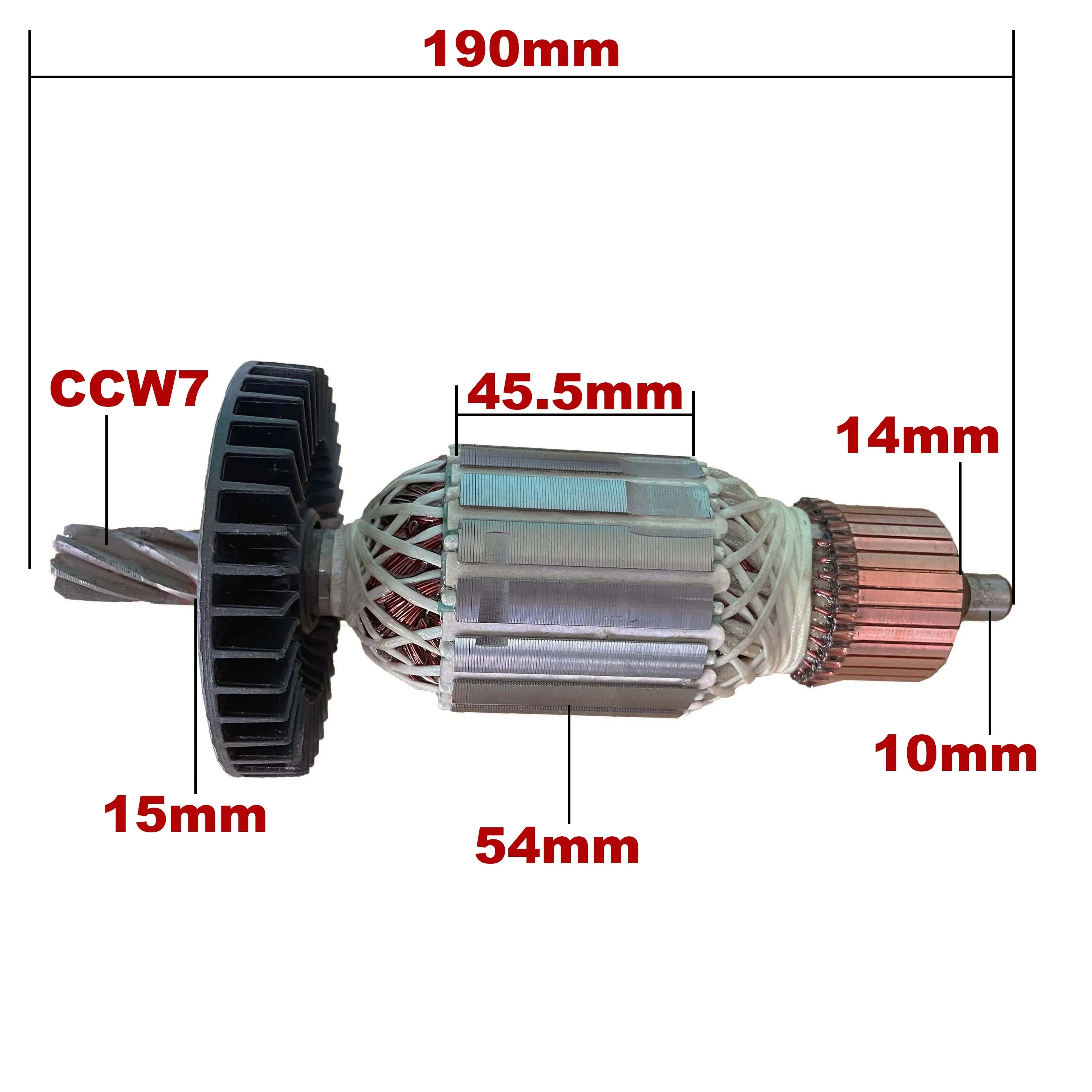 AC220V-240V Armature Rotor Anchor Replacement for Makita Demolition Hammer HM1304