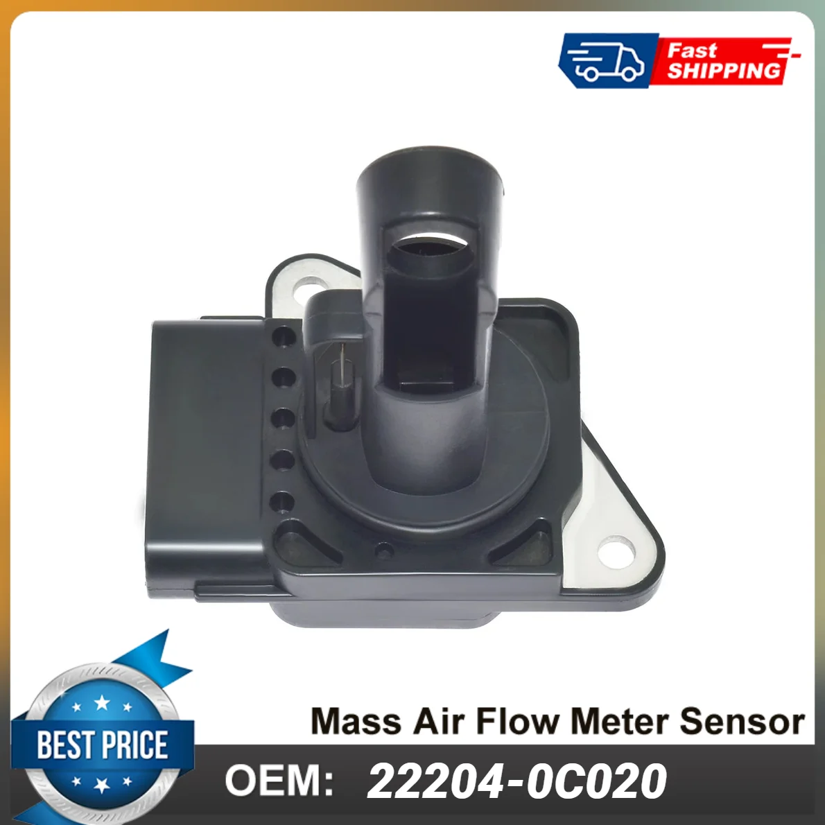 Mass Air Flow Meter Sensor 22204-0C020 222040C020 For JAGUAR S-TYPE, LAND ROVER LR2, LEXUS ES300, MAZDA CX-7, PONTIAC VIBE