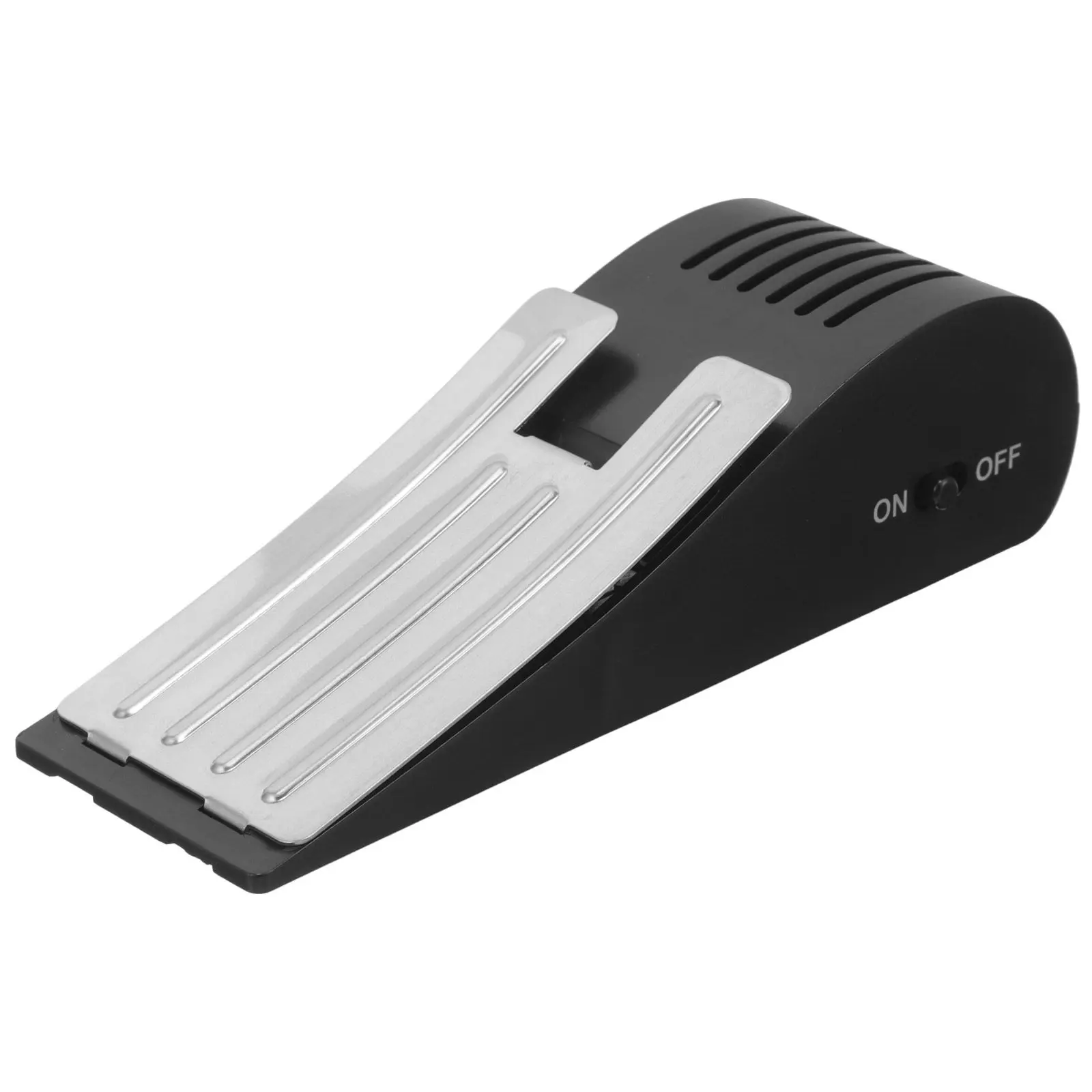 

Security Door Stopper Alarm Wedge Thick Non Deformable Door Stop Alarm for Living Room Bedroom Bathroom Hotel Easy Carry