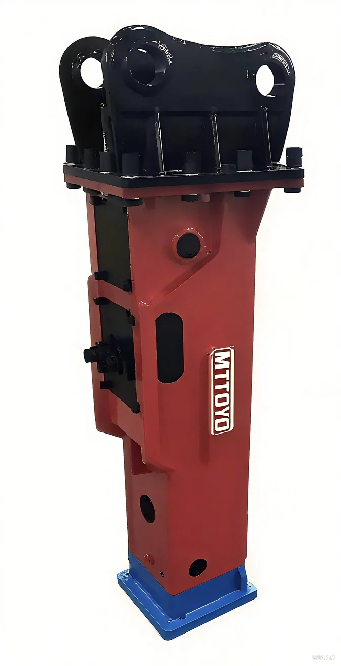 SB35 SB40 مطرقة كسارة هيدروليكية 60 مللي متر 68 مللي متر قواطع التعدين لحفارة 4-6 طن إزالة بناء نفق كسر الصخور