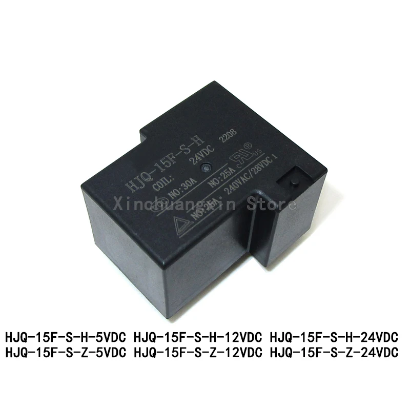 1PCS HJQ-15F-S-H-05V/12V HJQ-15F-S-Z-24VDC 30A 5/6 pin T90 original power relay