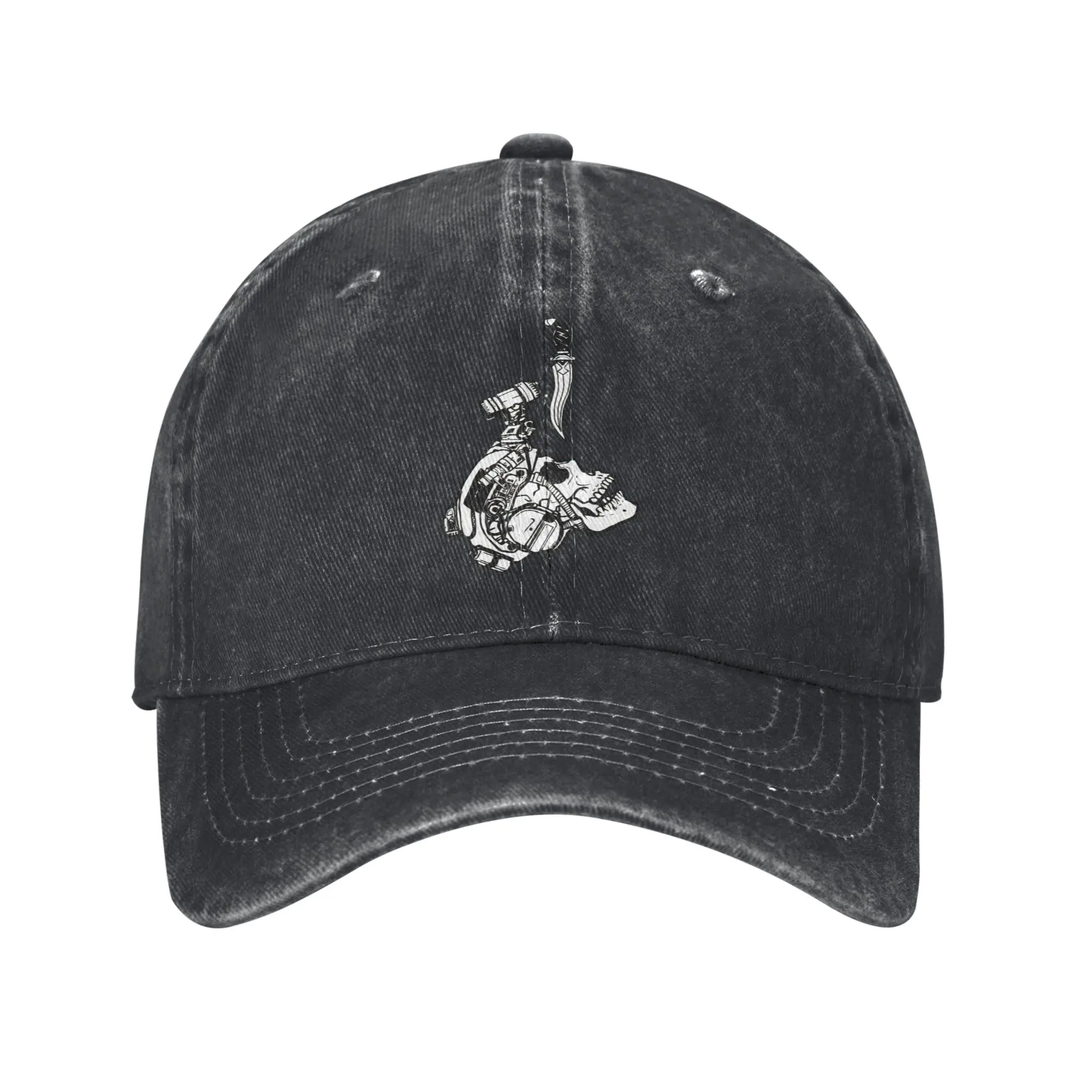 Forward Observations Group Unisex Style Baseball Caps Denim Washed Hats Cap Vintage Outdoor Workouts Adjustable Fit Snapback Cap