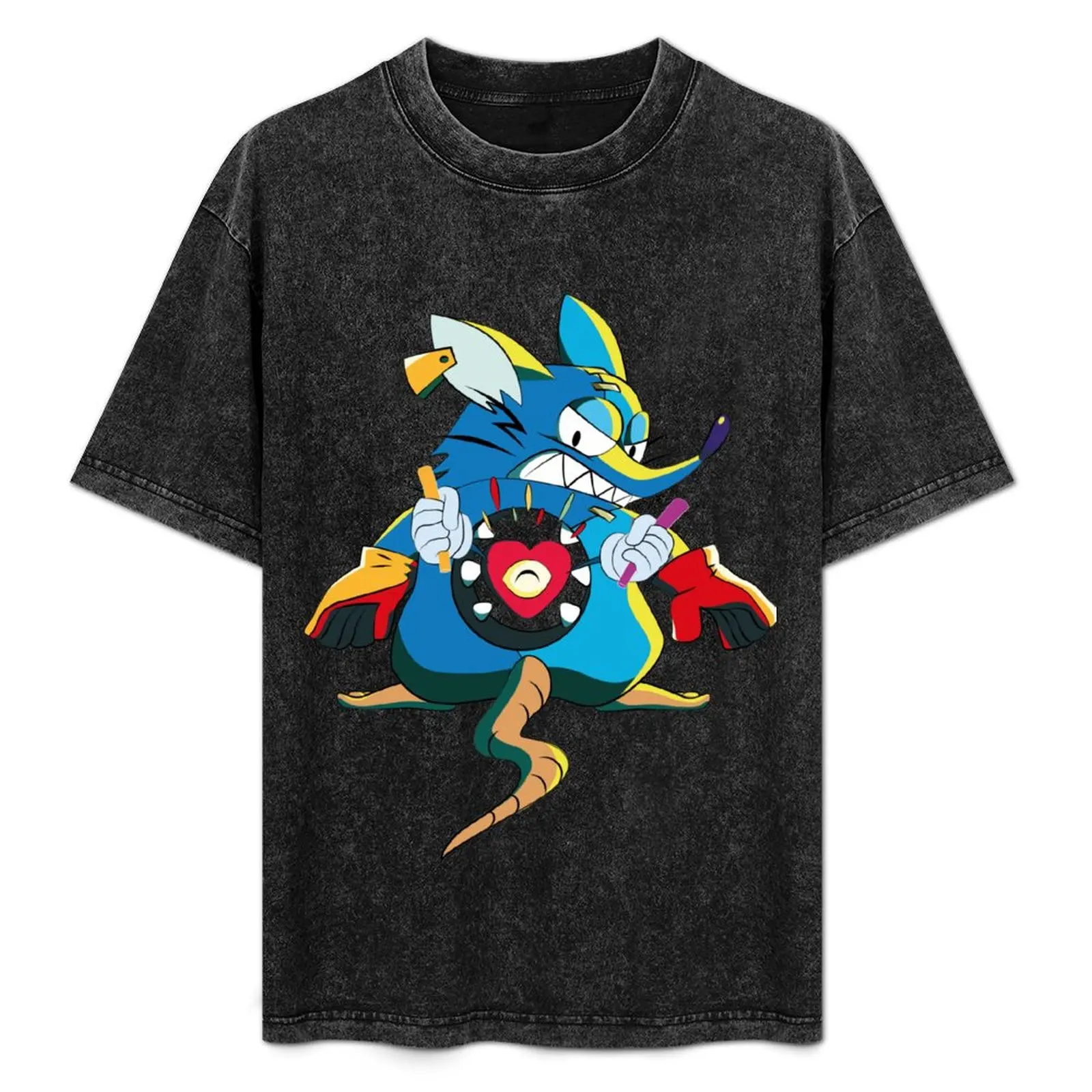 Angry rodent cover T-Shirt t shirt man luxury man tshirt printed t shirts for man cotton t shirts high quality T-Shirt