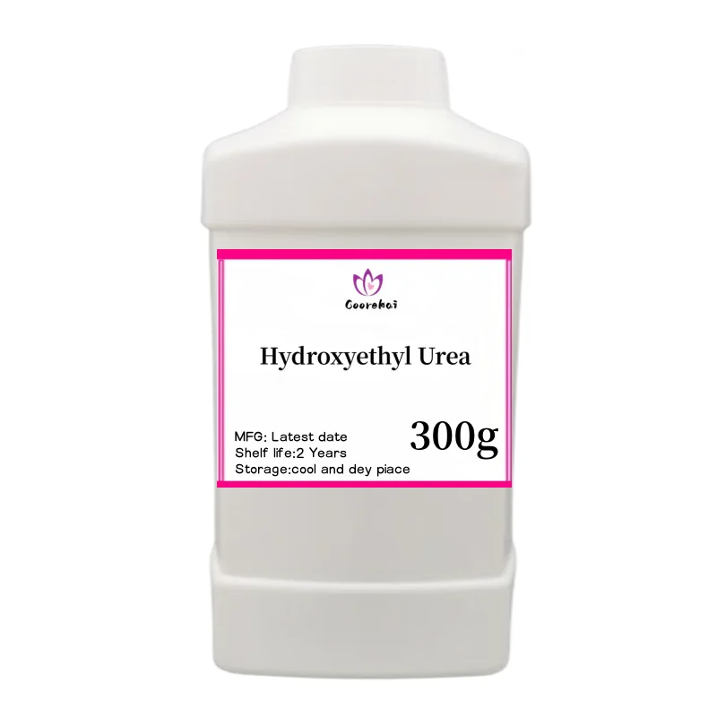 50-1000g Hot Selling Hydroxyethyl Urea Cosmetic Material For Skin Care