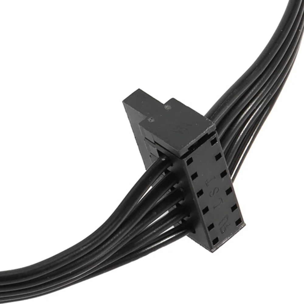 AT87-15Pin SATA Netzteil Splitter Kabel Festplatte 1 Stecker auf 5 Buchse Verlängerungskabel für DIY PC Sever