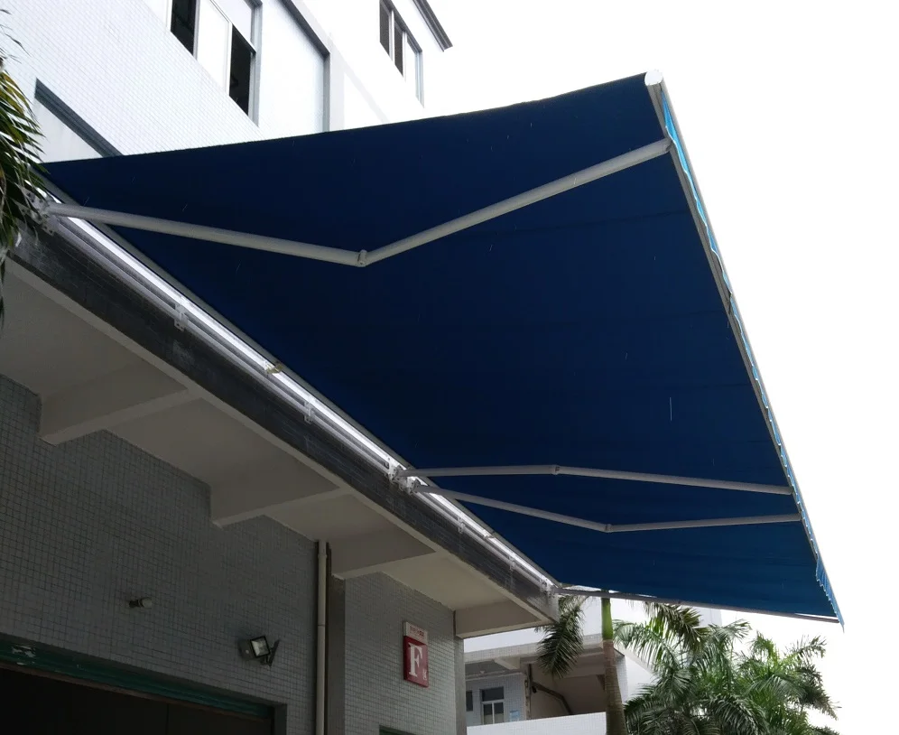 ATV&UTVLuxury Outdoor Motorized Strong Aluminum Frame  Retractable Arm Awnings for Window Door Balcony