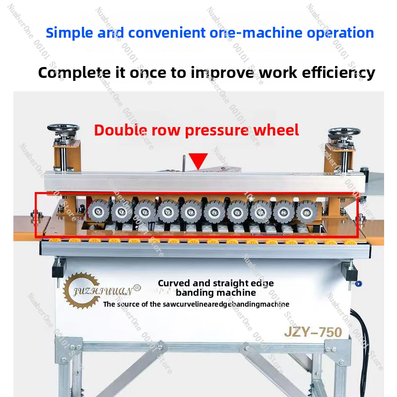 Saw Source Edge Banding Machine 750 Curved Edge Banding Machine Saw Table Mini Woodworking Edge Banding Machine