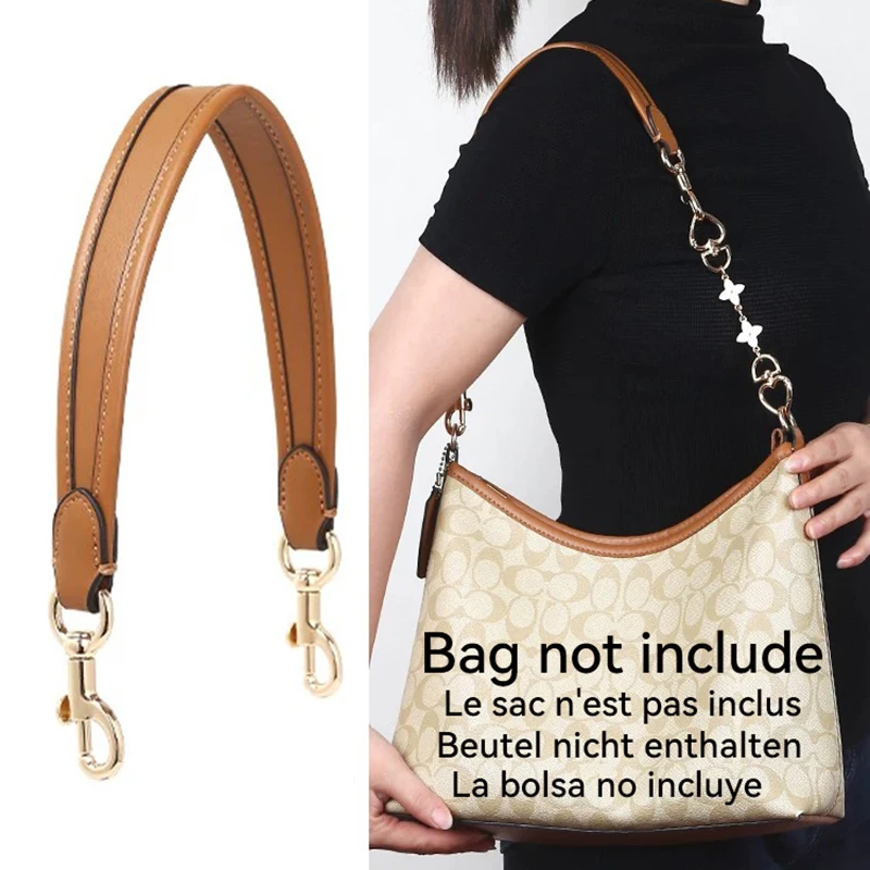 Shoulder Strap & Clover Extension Chain Fit Coach Laurel Bucket Bag Crossbody Conversion Handbag Modify Accessories