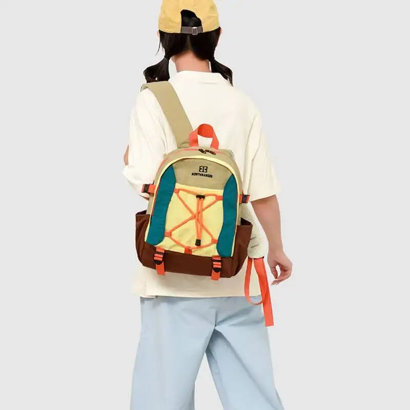 حقيبة كتف ذات سعة كبيرة وخفيفة الوزن للاستخدام الخارجي والمشي لمسافات طويلة والسفر وتسلق الجبال وحزمة ترطيب مقاومة للماء وخفيفة الوزن #2