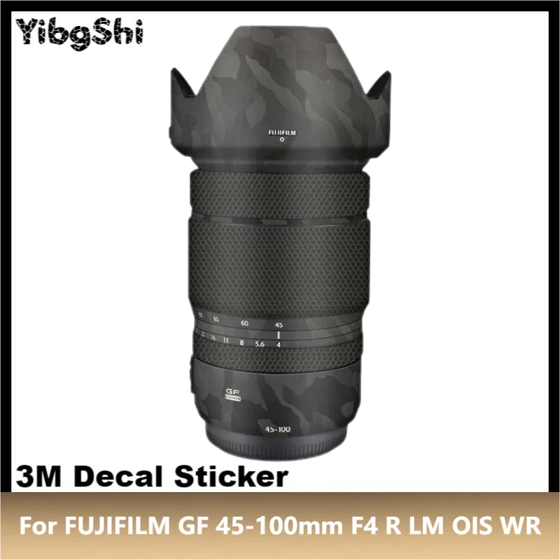 

For FUJIFILM GF 45-100mm F4 R LM OIS WR Lens Sticker Protective Skin Decal Vinyl Wrap Film Anti-Scratch Protector Coat