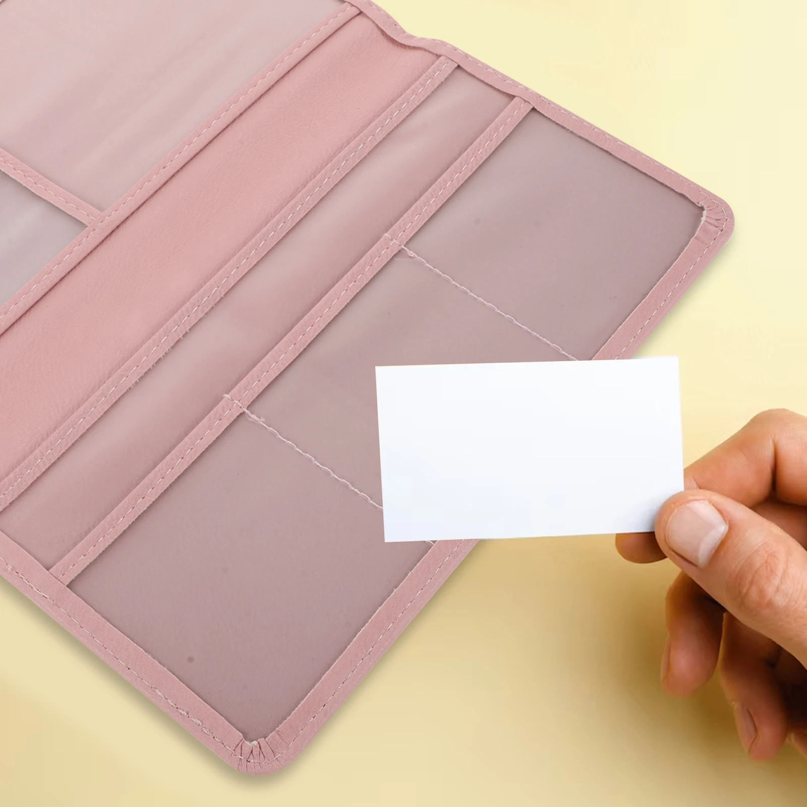 

Stylish Waterproof Large Capacity Car Document Holder Driver's License Case Storage Organizer