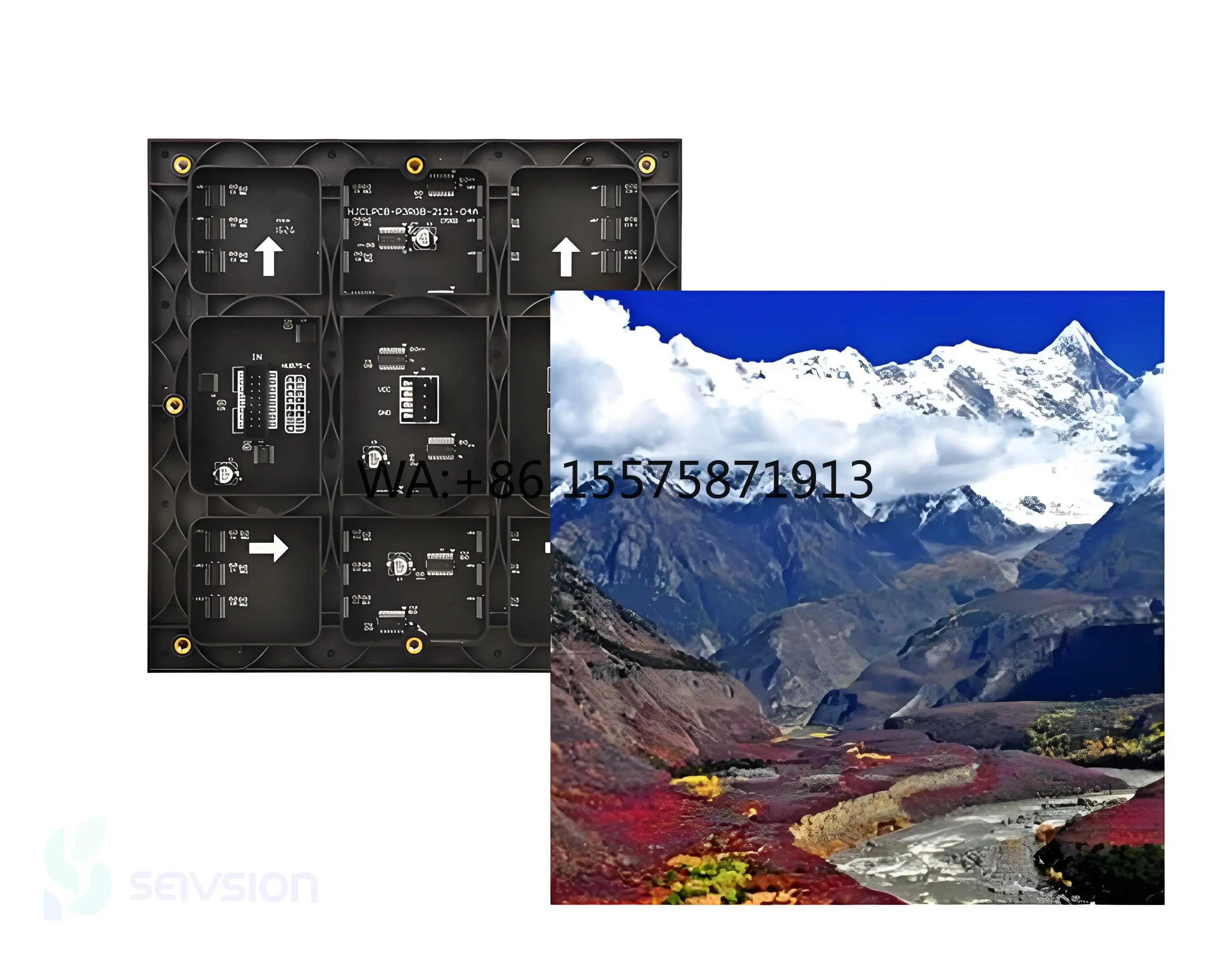 

Внутренний светодиодный экран P2.5 Индивидуальный внутренний светодиодный экран для рекламной карусельной светодиодной фоновой видеостены