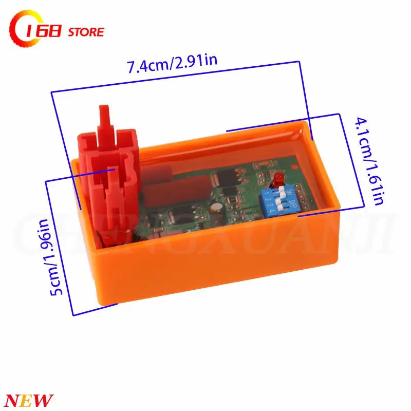 NEW RACING CDI For AKT125 RX125 FT125 FT150 CG125 Cdi Racing SBR150 speed limit 4000-12000RPM AC 6PIN Moped CDI UNIT