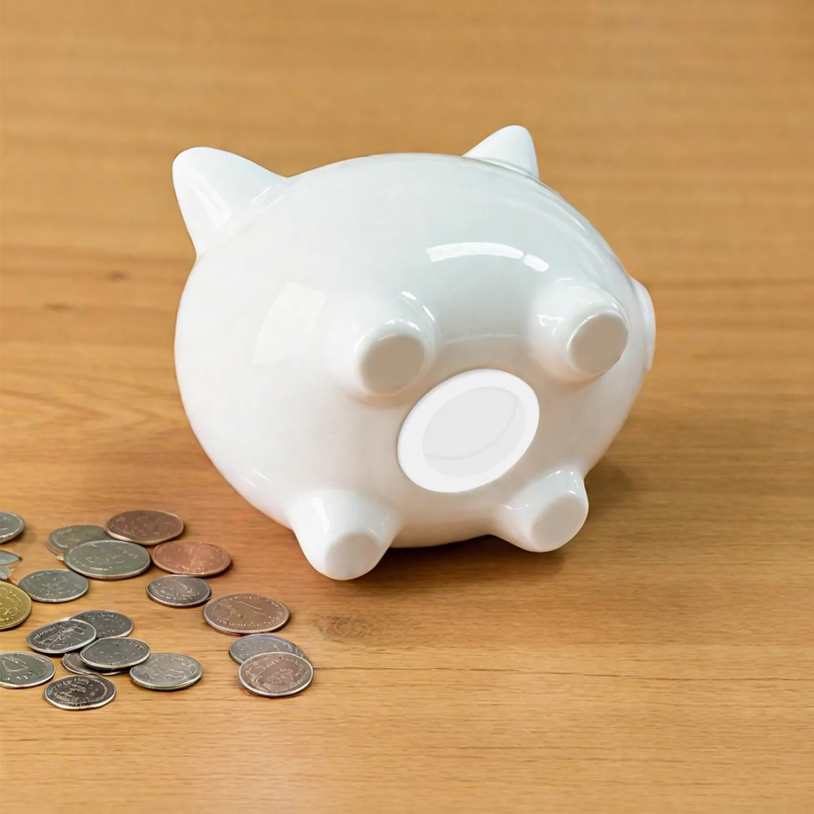 5Pcs Flexible Round Silicone Plug for Piggy Bank Bottom Opening Seal Ceramic Money Box Savings Jar Coin Container Stopper