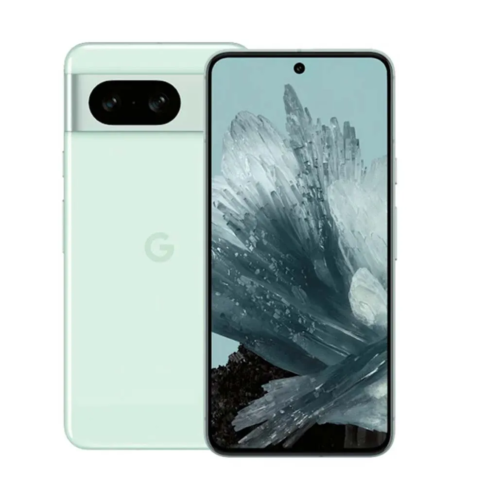Google-Pixel 8スマートフォン,ロック解除された携帯電話,オリジナル,5g,6.2インチOLED, 8 GB 128 GB, 256GB, NFC, Googleテンソル,g3オクタコア