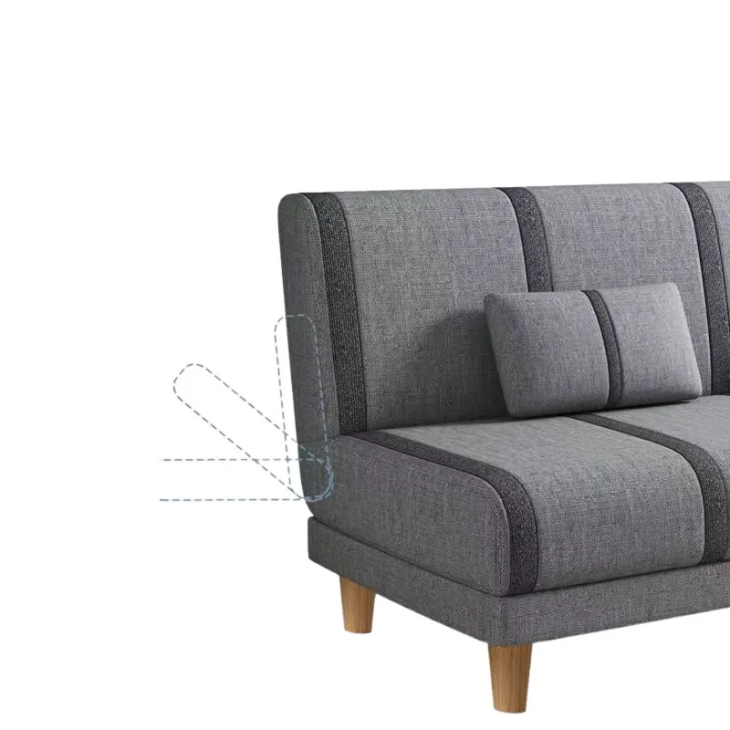 

Foldable sofa bed dual-purpose small apartment sofa rental room bedroom living room simple fabric sofa factory direct sales