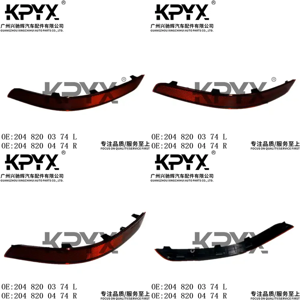 

Rear Reflector Strip for Mercedes Benz X204 Rear Bumper Light Cover OE 2048200374 2048200474 Auto Exterior Trim Parts Car