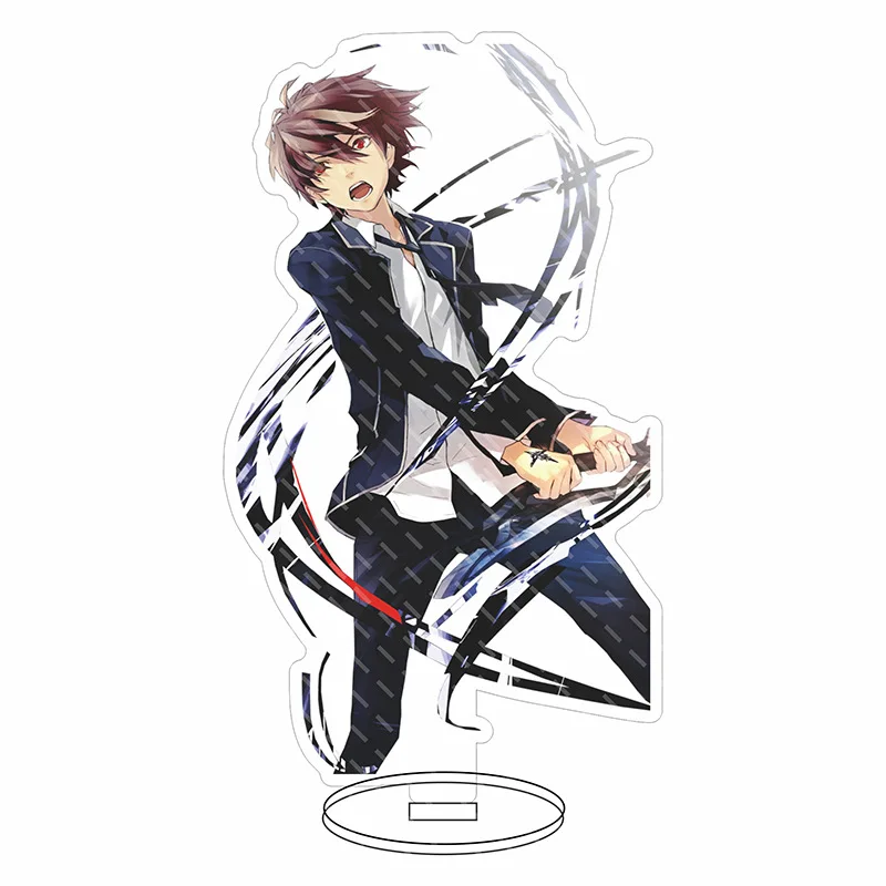 Guilty Crown Acrylic Stand Anime Action Figure Statues Inori Yuzuriha Tsugumi Ayase Shinomiya Cosplay Model Desktop Decor Gift