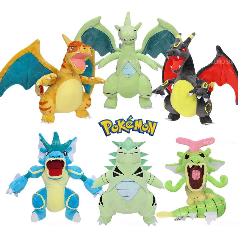 

27 стилей аниме Aurorus Tyranitar & Charizard плюшевый Pokemon аэроктиль Umbreon Charizard стоячий Gyarados милый мягкий Peluche