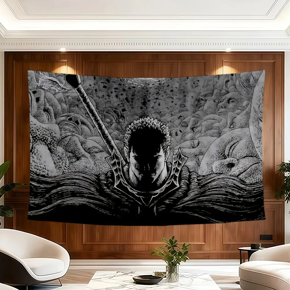 Anime Berserk flag Decorative Banners Suitable For Outdoor Camping Family Parties And Garden Walls Gift