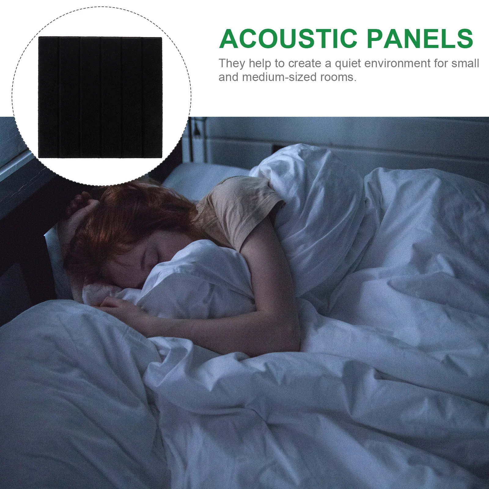 

6pcs Polyester Fiber Felt Sound Absorbing Boards Noise Reduction Panels For Wall Ceiling Door Ktv Studio Use Felt Acoustic