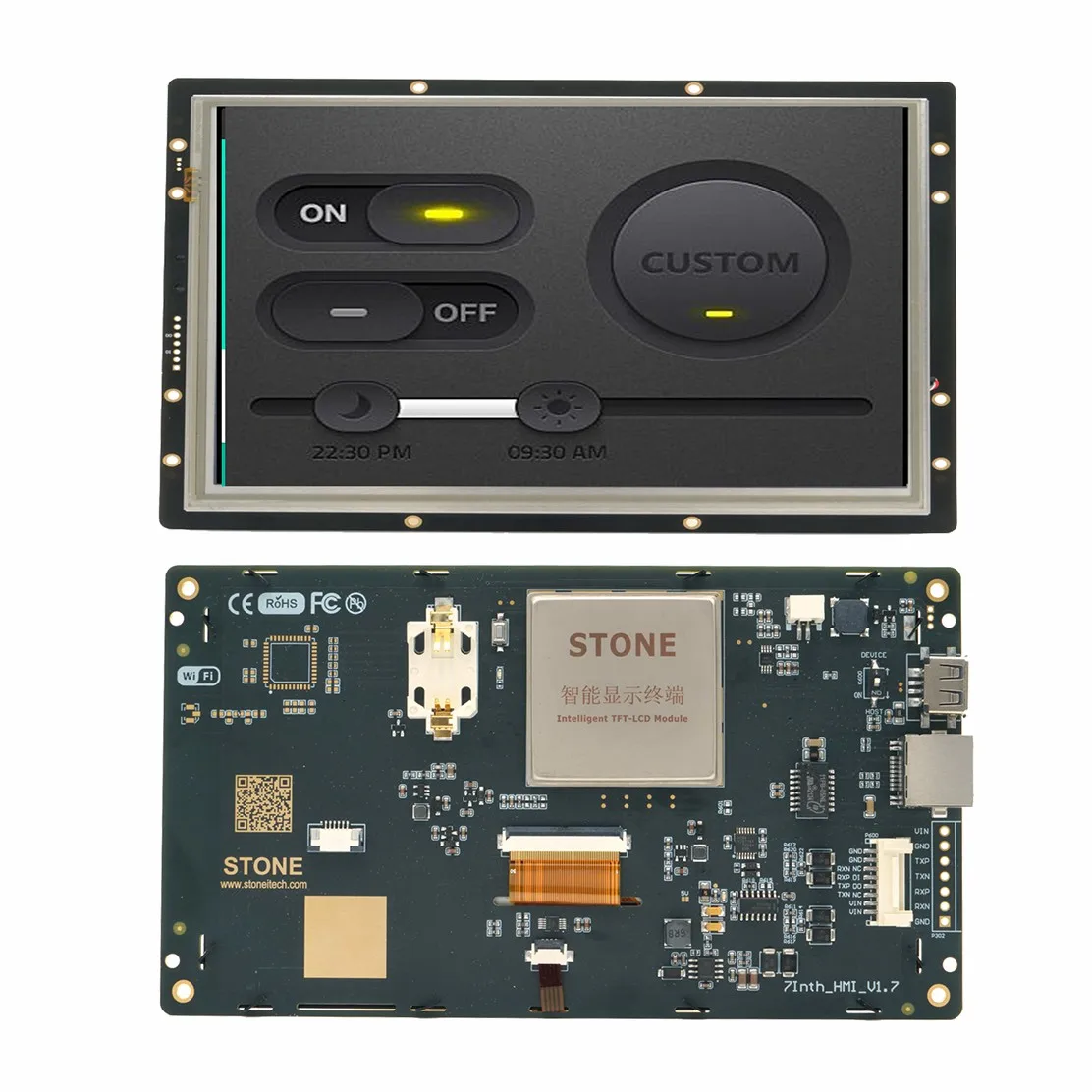 SCBRHMI Display STWI070WT-01 - 7.0