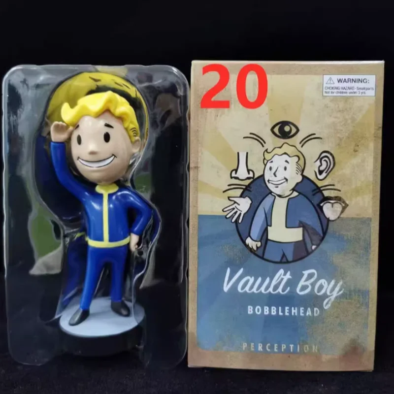 Bobblehead kawaii vault menino conjunto completo figura brinquedos anime figura de ação estátua coleção modelo boneca quarto ornamento brinquedos presente