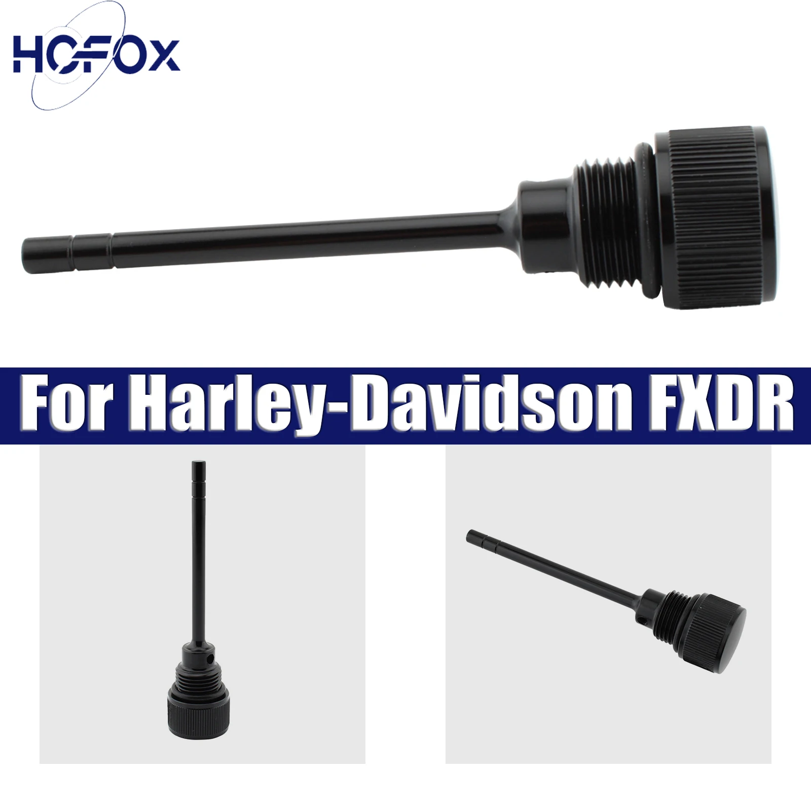 

For Harley-Davidson FXDR FXBR FLFBS FLSL FXBB FXBB Drag Specialties Transmission Oil Fill Plug/Dipstick