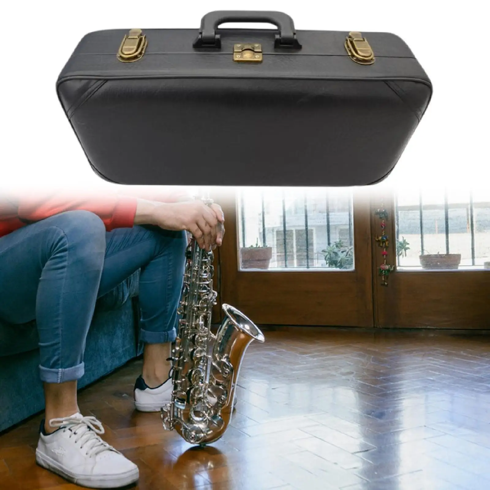 

Alto Saxophone Case Wear Resistant Storage Bag for Exercise Stage Outdoor