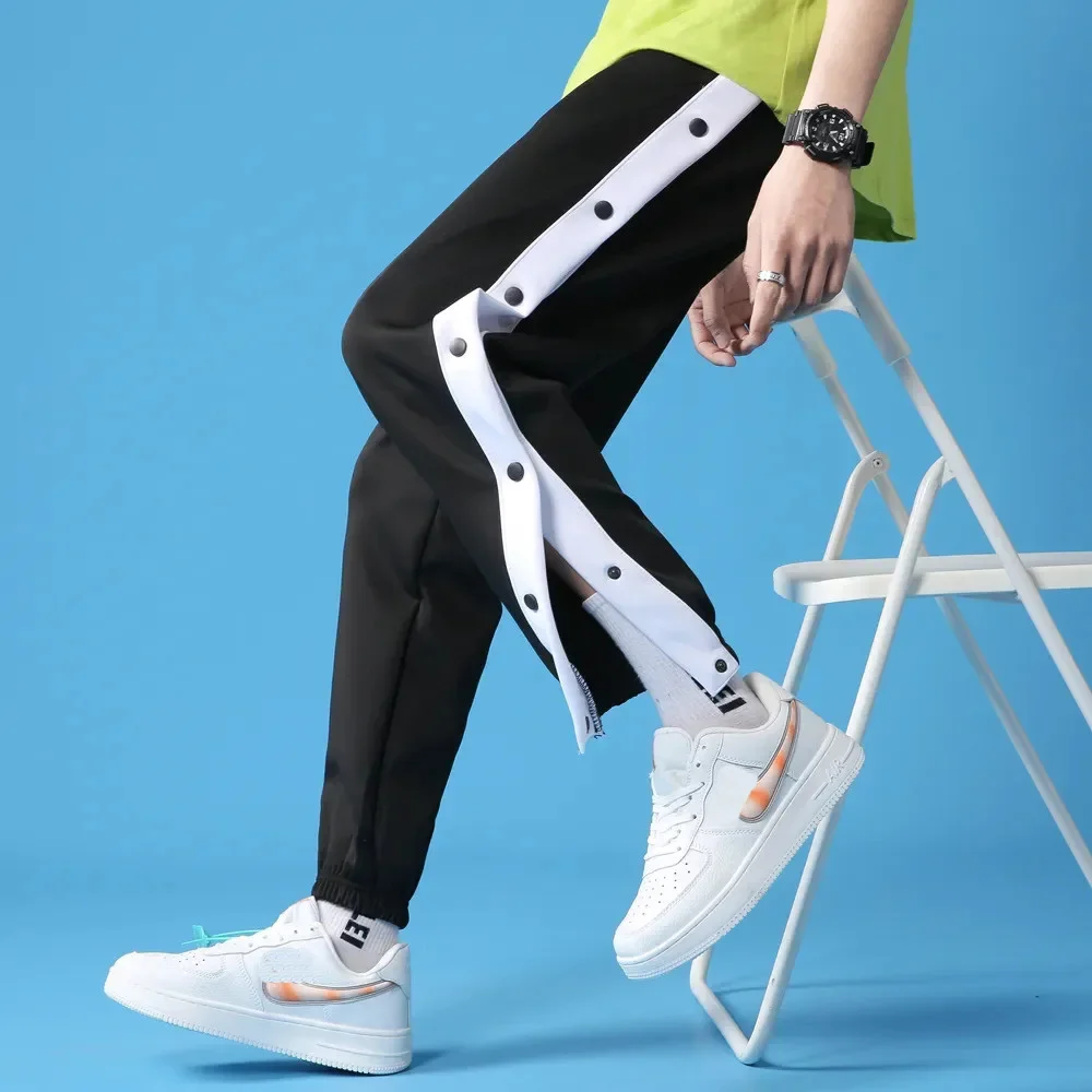 Men Kids Children Women Running Sport Pants Football Training Joggings Sweatpants Basketball Soccer Hip Hop Buttons Trousers 04