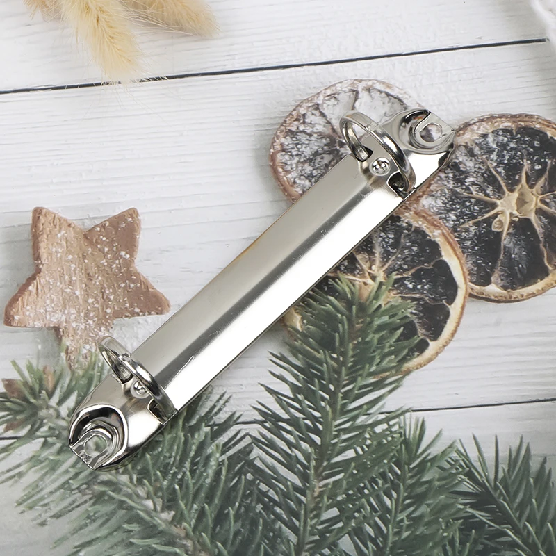 1pc 2-Hole Metal Binders File Folder Spiral Binding Clip Notebook Binder Office Without rivet For Scrapbook Album