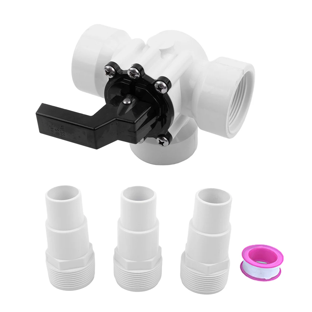 

Internal Thread Valve 3-Way Solar Valve 1.5 Inches Female Thread Efficient Water Regulation Irrigation Systems Flow Control