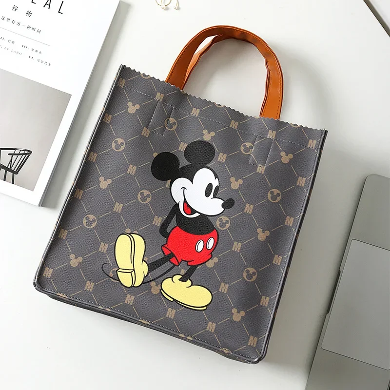 Genuine original Disney cartoon Mickey Multifunction shoulder Bag Outdoor Shopping Handbag Girlfriend gift