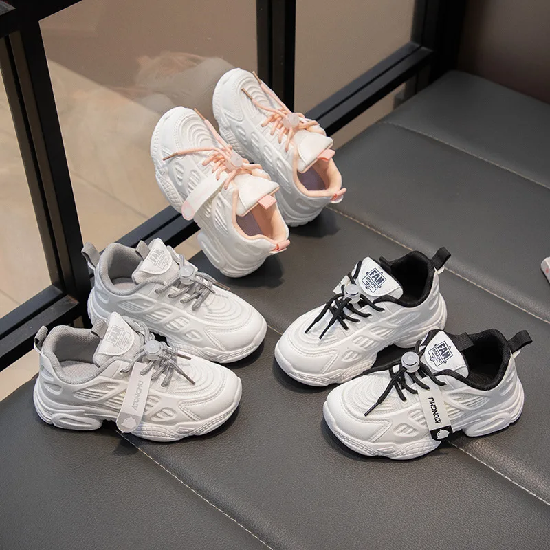 

2025 Autumn New Kids Sneakers Comfort Breathable Boys' Mesh Shoes Soft Soled Anti Slip Girls' Casual Shoe Zapatillas Niña