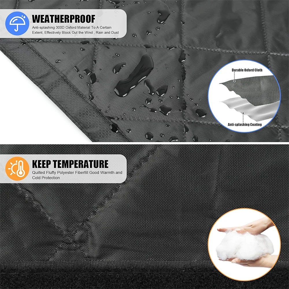 1 قطعة RV الباب الخلفي الحظيرة معزول غطاء شاشة حراري لشركة فيات Ducato بيجو الملاكم سيتروين التتابع رام Promaster RV اكسسوارات