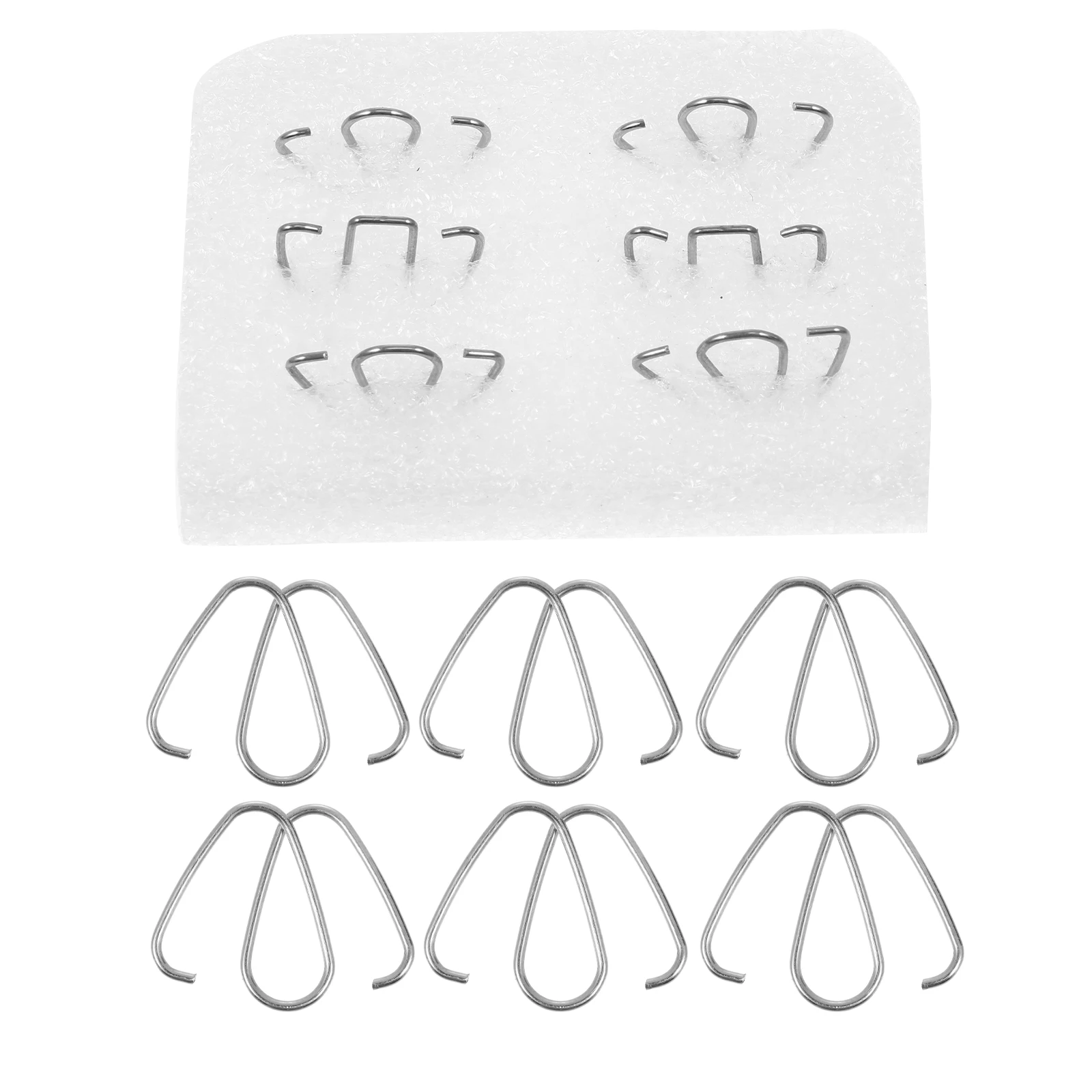 

12Pcs Toenail Corrector Tool Premium Steel Foot Care Device for Nail Straightening and Ingrown Toenail Relief Pedicure Wire