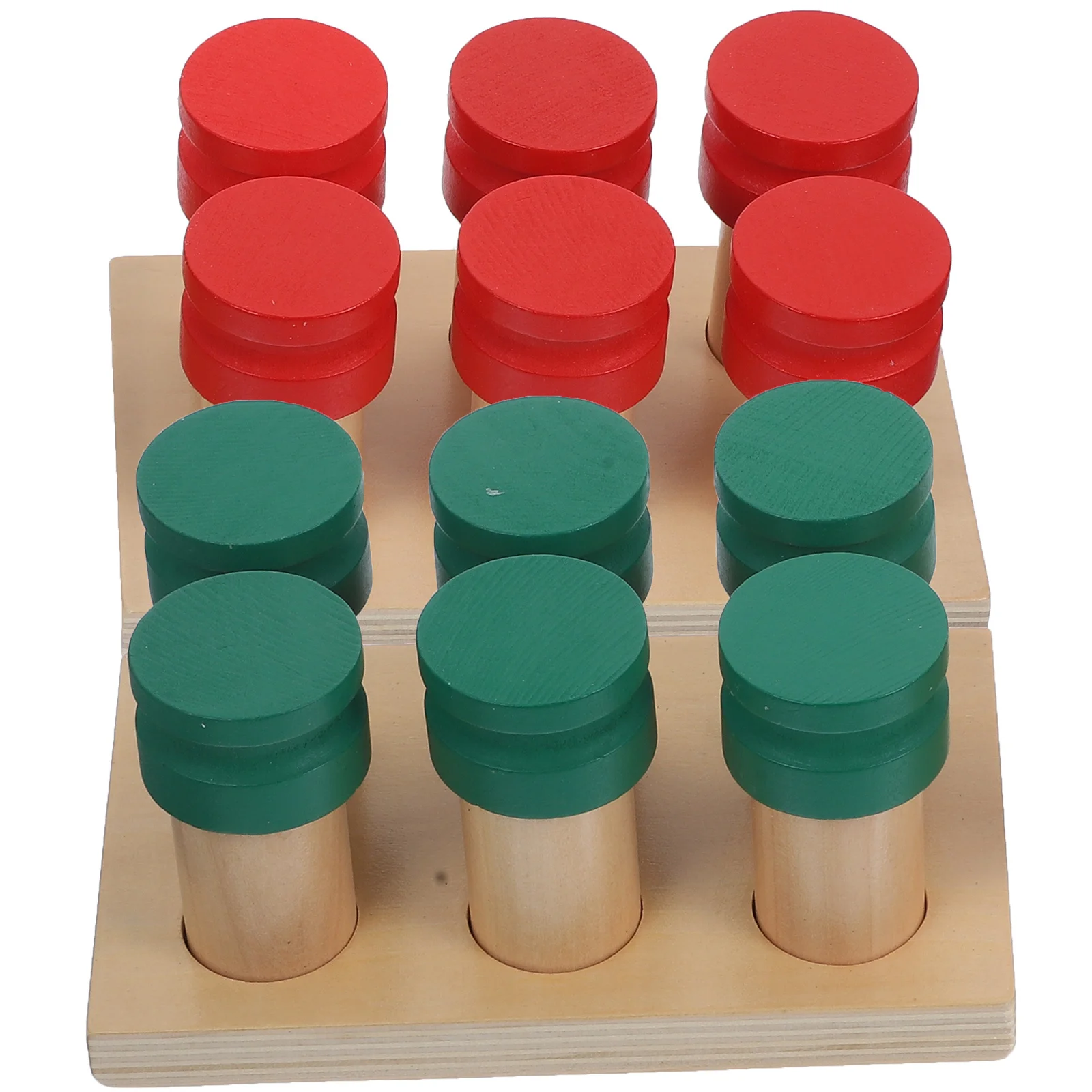 1Set Smell Sense Montessori Kit Wooden Sensory Learning for Toddlers Preschool Education Activity Baby Cognitive Development