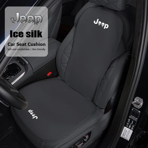 Imagen 1 del producto Nueva funda protectora para cojín de asiento trasero delantero de coche Jeep, alfombrilla protectora para Jeep Wrangler JK Gladiator Renegade Grand Cherokee Wagoneer Avenger