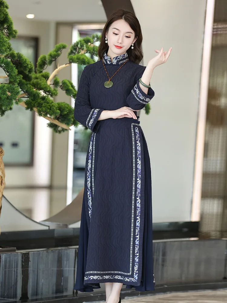 

Ele Young Sle Improved Dr Odile Design Cotton Blend Long Sve Color Casual High Quali Gown