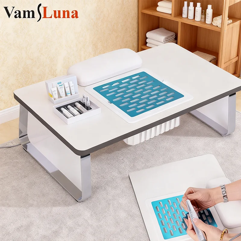 

Nail Dust Collector 36W Professional Vacuum System with Adjustable Hand Rest for Nail Filing Manicure Pedicure Dust Removal