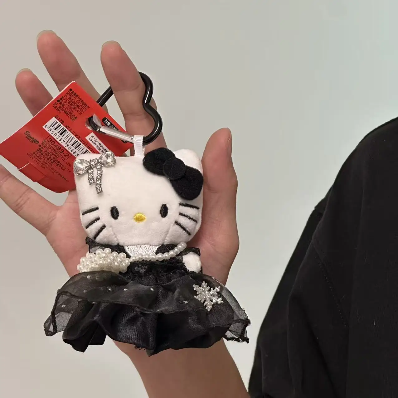 オリジナルブライダルハローキティパフィースカートハンドバッグチャームぬいぐるみかわいい漫画バックパックペンダント女の子クリスマスの日の誕生日プレゼント