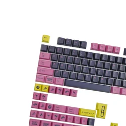 GMK Retrowave PBT Keycap 142 Keys Cherry Profile DYE Subbed Keycaps For Filco DUCK Ikbc Anne MX Switch Mechanical keyboard